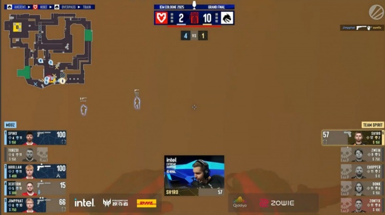 🎮吃顿饺子！Chopper迷城爆轰五杀 Spirit轻松拿下MOUZ选图