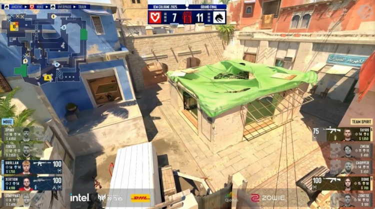 🎮吃顿饺子！Chopper迷城爆轰五杀 Spirit轻松拿下MOUZ选图