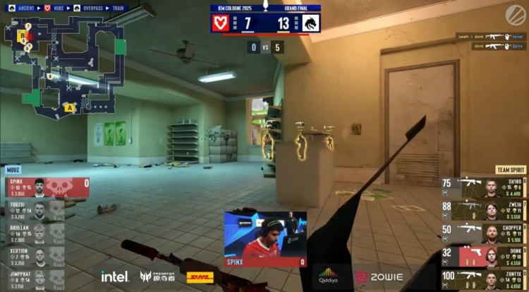 🎮吃顿饺子！Chopper迷城爆轰五杀 Spirit轻松拿下MOUZ选图