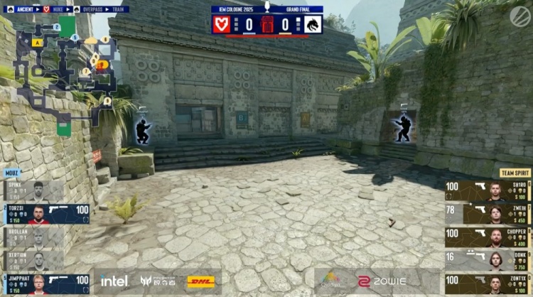🎮100%胜率的含金量！donk绝境一打二 Spirit超级大翻盘拿赛点
