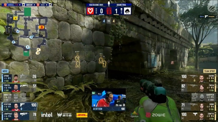 🎮100%胜率的含金量！donk绝境一打二 Spirit超级大翻盘拿赛点
