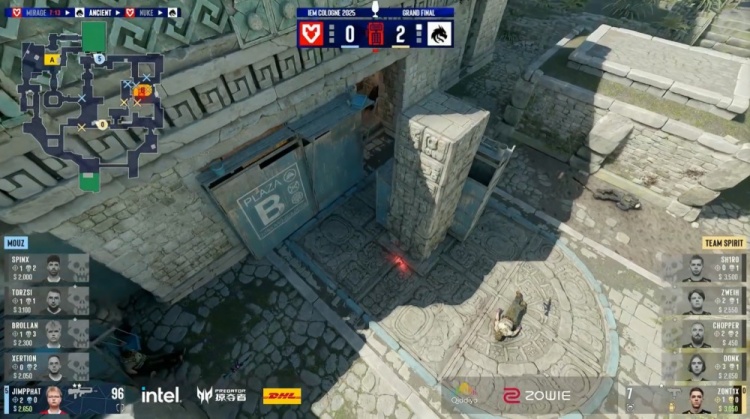 🎮100%胜率的含金量！donk绝境一打二 Spirit超级大翻盘拿赛点