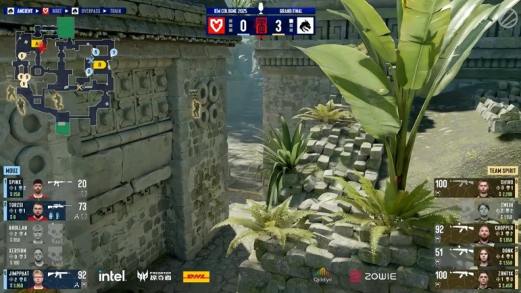 🎮100%胜率的含金量！donk绝境一打二 Spirit超级大翻盘拿赛点