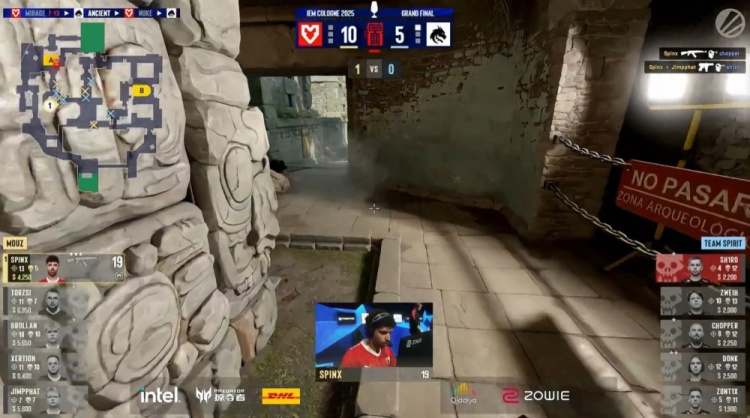 🎮100%胜率的含金量！donk绝境一打二 Spirit超级大翻盘拿赛点