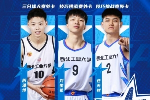 西北工业大学球员跻身NBL全明星赛外卡选手