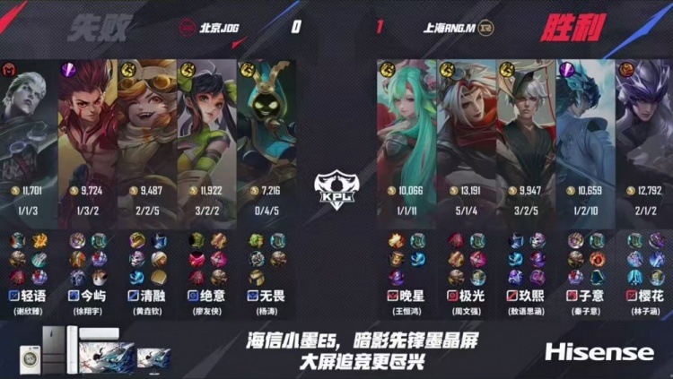 🎮JDG打破质疑斩获大场四连胜继续向季后赛前进 JDG 3-2 RNG