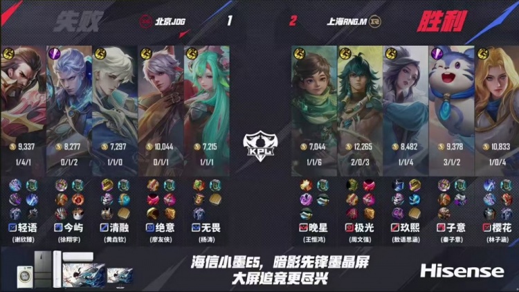 🎮JDG打破质疑斩获大场四连胜继续向季后赛前进 JDG 3-2 RNG
