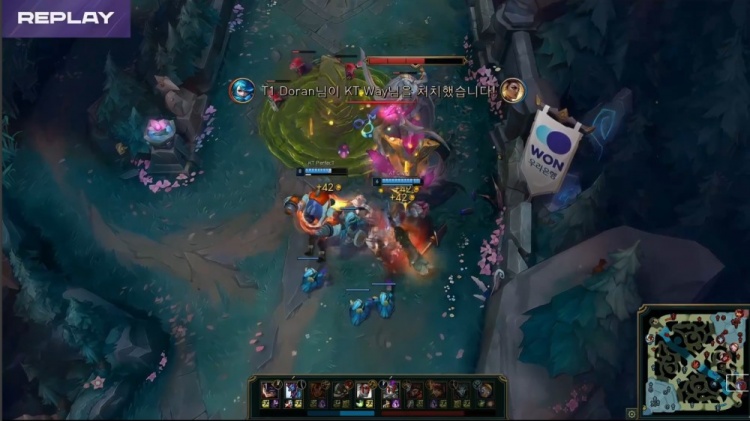 🎮多兰越抓越肥 Way超鬼0-11 KT一泻千里遭横扫 极速充满T1电量