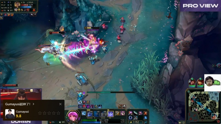 🎮多兰越抓越肥 Way超鬼0-11 KT一泻千里遭横扫 极速充满T1电量