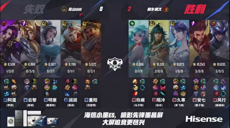 🎮情久零封UUG挺进季后赛并终结UUG季后赛希望 情久 3-0 UUG