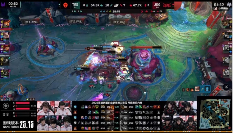 🎮一波死亡！369纳尔修炼成功Scout维克托0-1收尾 TES击败JDG