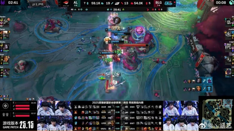 涵艺：AL暂时回来了 这把中野辅联动效率很高 左手维克托没内味