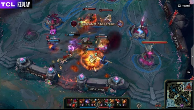 🎮Bin奥恩只死一次难逆转 Hope女枪爆炸输出助AL终结BLG七连胜
