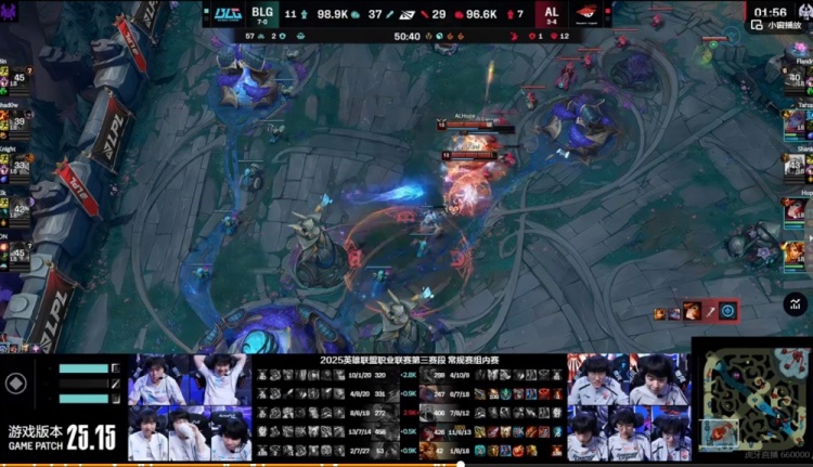🎮Bin奥恩只死一次难逆转 Hope女枪爆炸输出助AL终结BLG七连胜