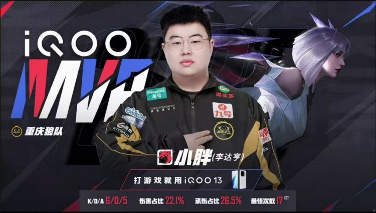 🎮辅助赵怀真重现江湖！狼队零封TTG力争胜者组！狼队 3-0 TTG