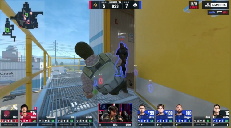 🎮经典白忙活！donk专武在手爆轰全场 Spirit图一Nuke拿下蒙古
