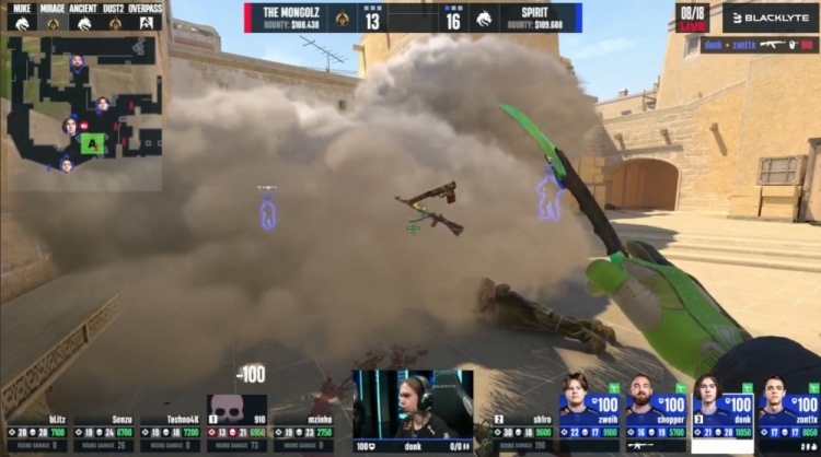 🎮还是不行吗？蒙古难挡拱门平推 sh1ro30杀救世 Spirit拿赛点