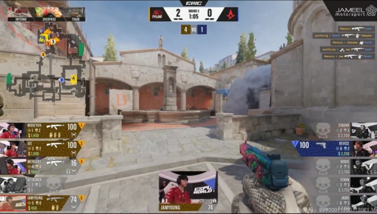 🎮毫无状态！小鞠20杀无力回天 Tyloo小镇遭A队暴打输图一