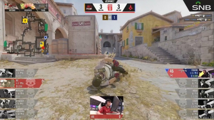 🎮毫无状态！小鞠20杀无力回天 Tyloo小镇遭A队暴打输图一