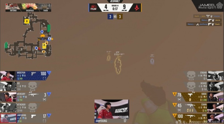 🎮毫无状态！小鞠20杀无力回天 Tyloo小镇遭A队暴打输图一