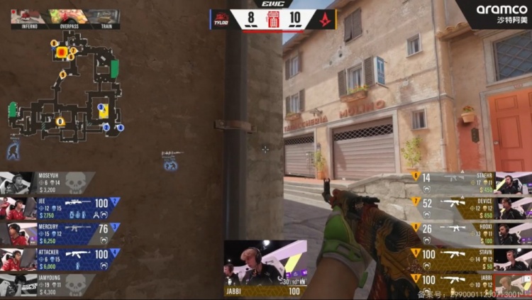🎮毫无状态！小鞠20杀无力回天 Tyloo小镇遭A队暴打输图一
