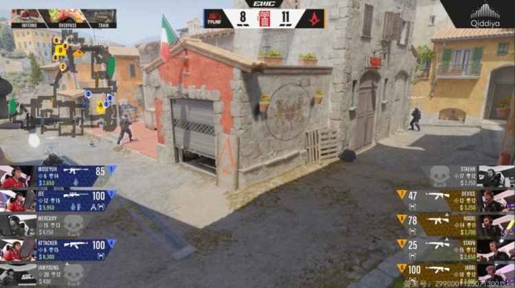 🎮毫无状态！小鞠20杀无力回天 Tyloo小镇遭A队暴打输图一