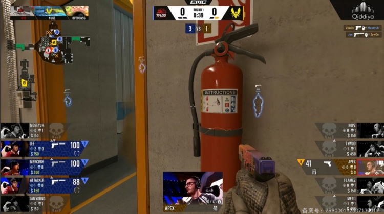 🎮蝴蝶难越沧海！Jee19杀燃尽 Tyloo遭小蜜蜂横扫告别利雅得