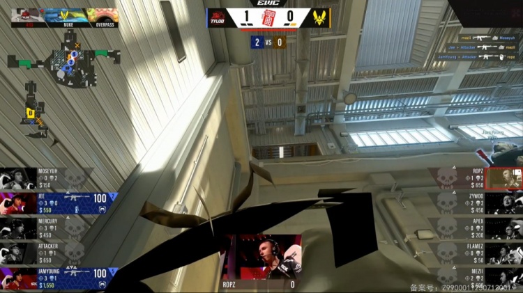 🎮蝴蝶难越沧海！Jee19杀燃尽 Tyloo遭小蜜蜂横扫告别利雅得