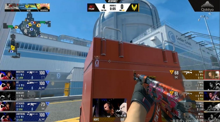 🎮蝴蝶难越沧海！Jee19杀燃尽 Tyloo遭小蜜蜂横扫告别利雅得