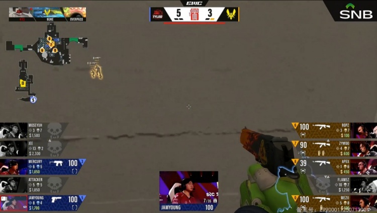 🎮蝴蝶难越沧海！Jee19杀燃尽 Tyloo遭小蜜蜂横扫告别利雅得