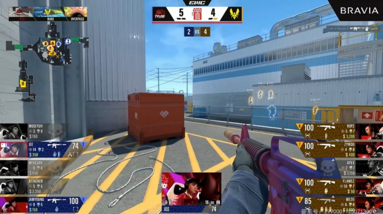 🎮蝴蝶难越沧海！Jee19杀燃尽 Tyloo遭小蜜蜂横扫告别利雅得