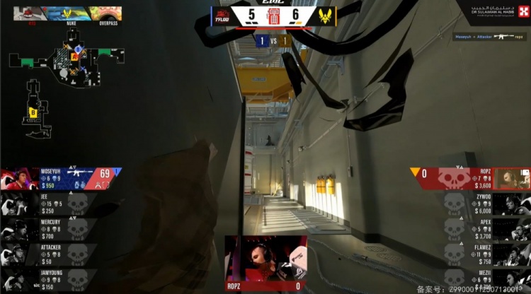 🎮蝴蝶难越沧海！Jee19杀燃尽 Tyloo遭小蜜蜂横扫告别利雅得