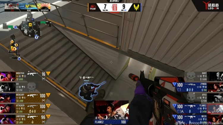 🎮蝴蝶难越沧海！Jee19杀燃尽 Tyloo遭小蜜蜂横扫告别利雅得