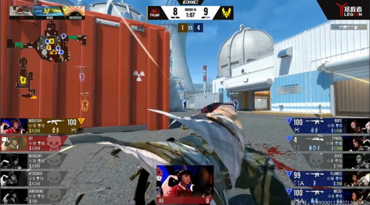 🎮蝴蝶难越沧海！Jee19杀燃尽 Tyloo遭小蜜蜂横扫告别利雅得