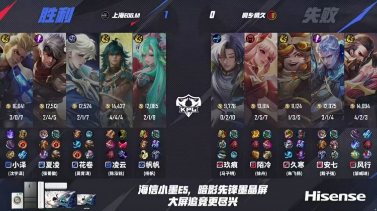 🎮又见巅峰对决！情久拿下EDG成功打破队史 情久 4-3 EDG