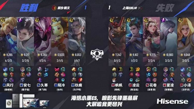 🎮又见巅峰对决！情久拿下EDG成功打破队史 情久 4-3 EDG