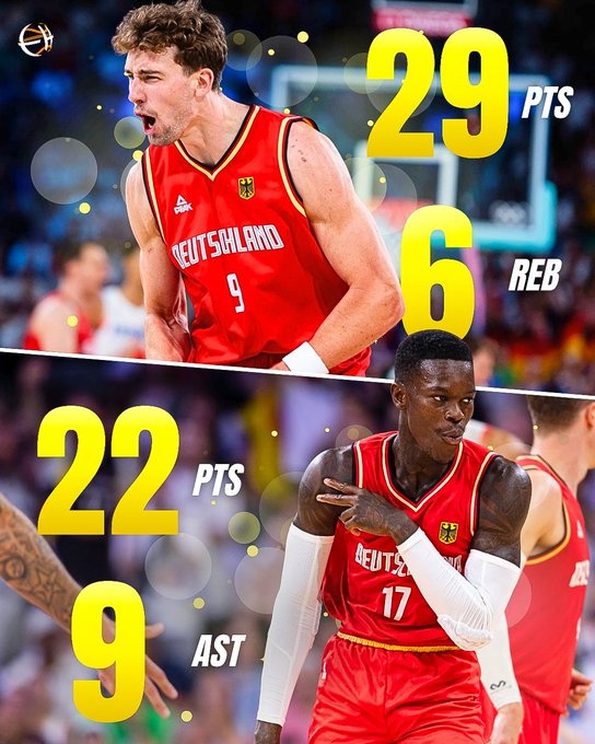 熱身賽德國95-78戰勝西班牙 小瓦格納砍下29分6板&施羅德22分9助
