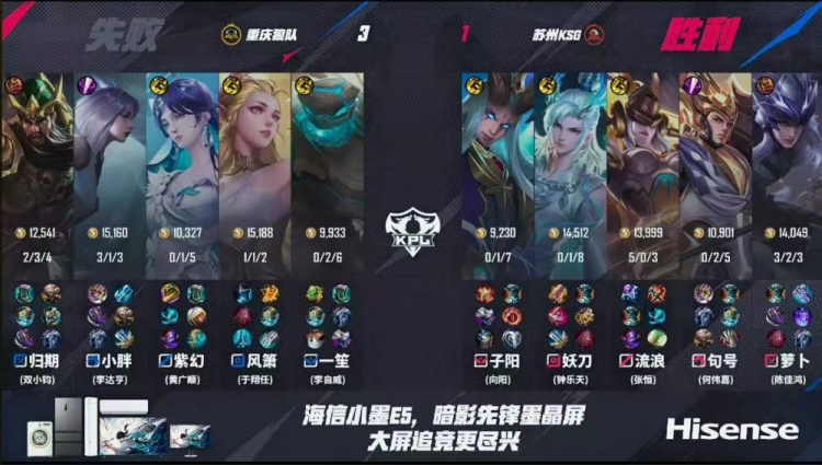🎮羁绊拉满 狼队面对KSG强势拿下成功晋级四强！狼队 4-1 KSG
