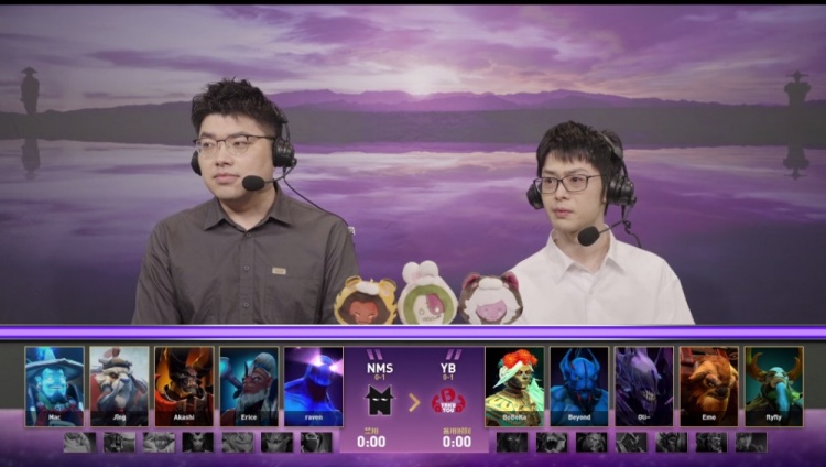 🎮Ti14：先知被怼不用怕 小牛夜魔反手入场0换5 YB先赢一局