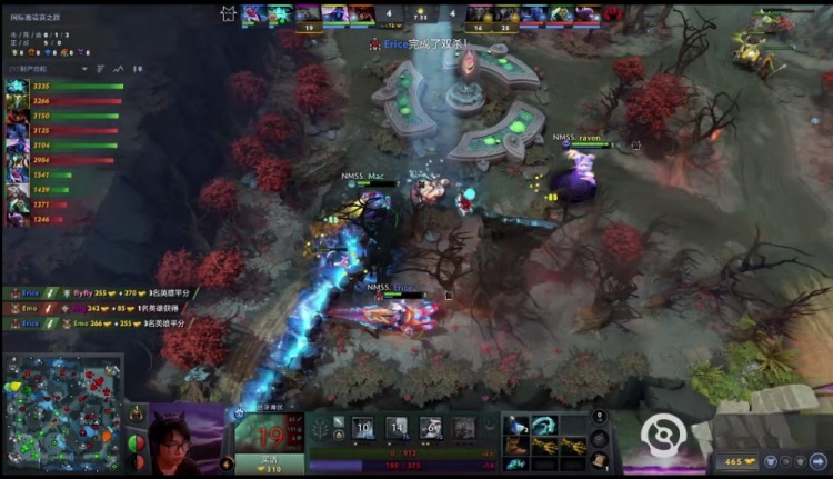 🎮Ti14：先知被怼不用怕 小牛夜魔反手入场0换5 YB先赢一局