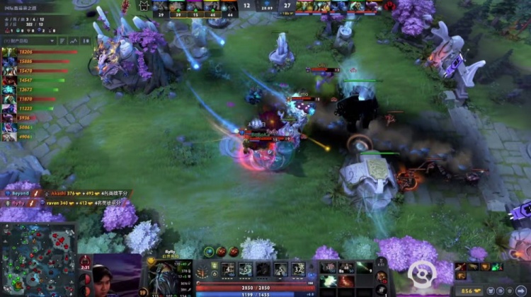 🎮Ti14：先知被怼不用怕 小牛夜魔反手入场0换5 YB先赢一局