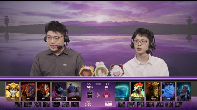 🎮Ti14：水人帕克秀起来 佯打肉山诱敌反打破三路 YB进1-1组