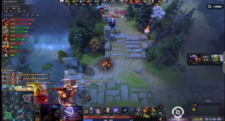 🎮毛神！Xm影魔暴力输出 Ame敌法出山结束战斗 XG击败Spirit