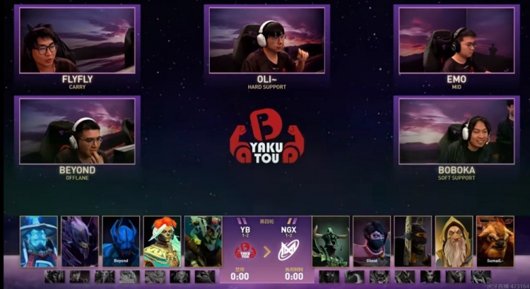 🎮光法选来开游戏的？Emo蓝猫几乎横行无阻 YB全场压制扳平比分