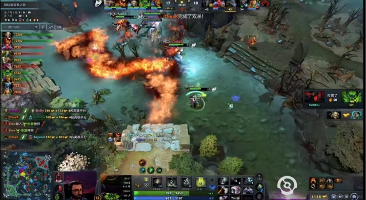 🎮永远的安全带！Ghost后期连续白给 YB落后2W翻盘Nigma