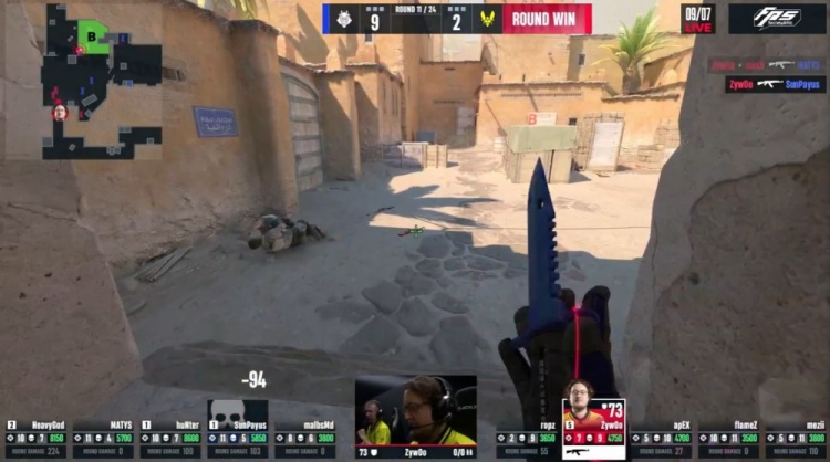 🎮0-6开局Zywoo轰ACE 难救半场2分小蜜蜂 G2以13-3暴打赢图一