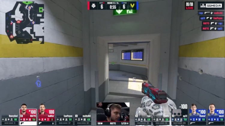 🎮G2死亡游乐园晕头转向 下半场0分 小蜜蜂赢下图三拿赛点