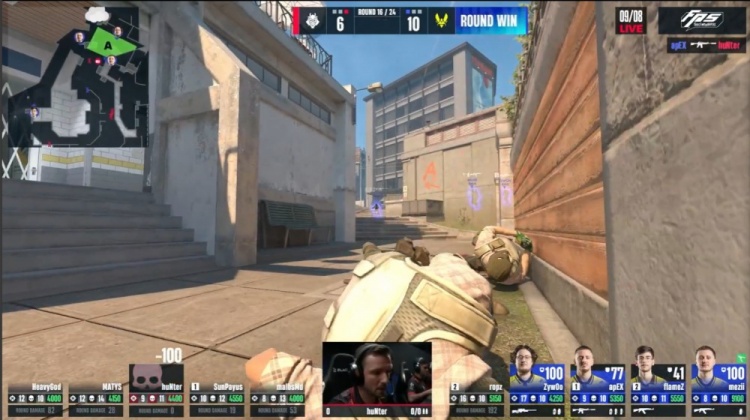 🎮G2死亡游乐园晕头转向 下半场0分 小蜜蜂赢下图三拿赛点