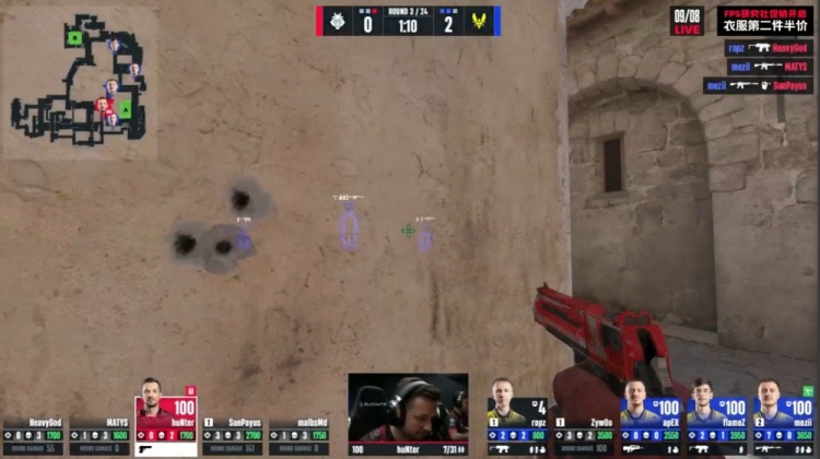 🎮重神吹风机双杀救世 G2加时连拿4分赢下图四 双方火车决胜