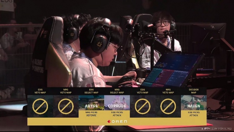 🎮这也能被翻 EDG进攻无力陷入泥潭被NRG完成翻盘 NRG 1-0 EDG